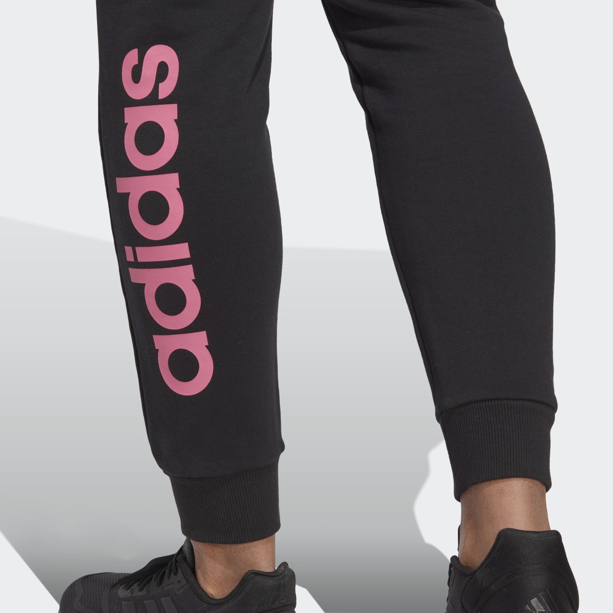 Adidas Essentials Linear French Terry Cuffed Pants. 6