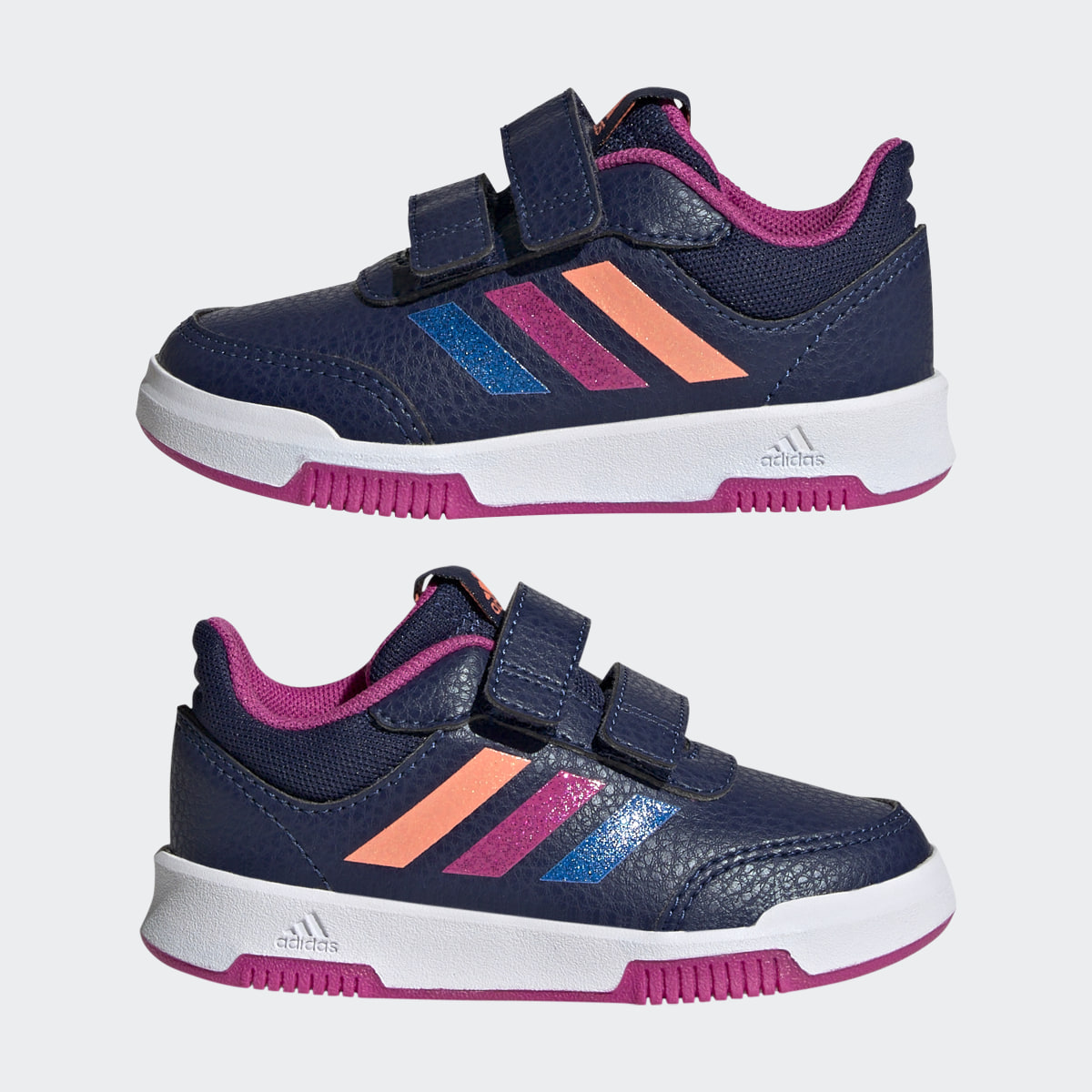 Adidas Tensaur Hook and Loop Shoes. 8