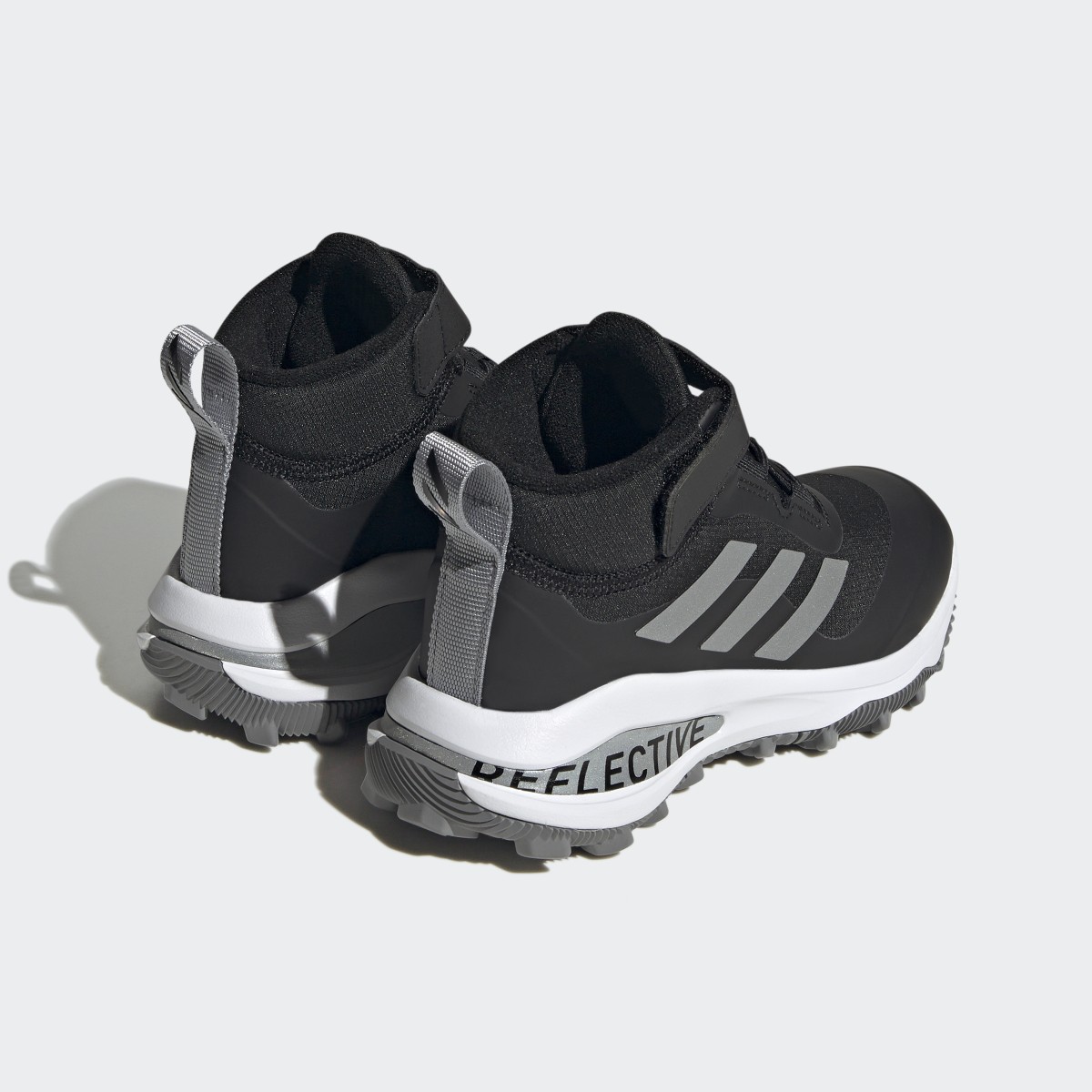 Adidas Chaussure de running à lacets élastiques et scratch sur le dessus FortaRun All Terrain Cloudfoam Sport. 9