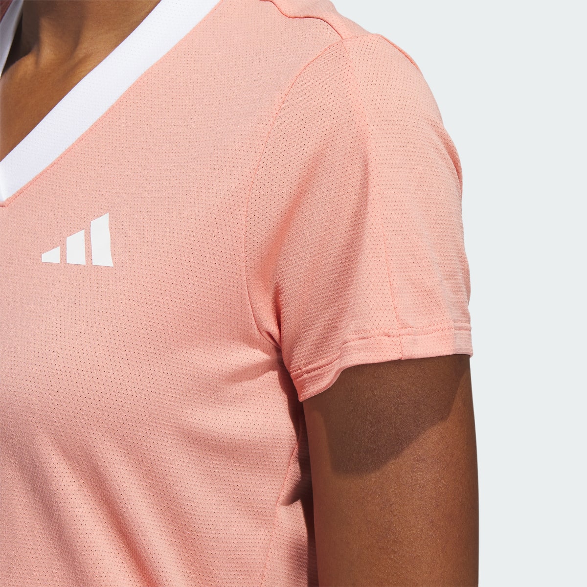 Adidas Made With Nature Golf Top. 6
