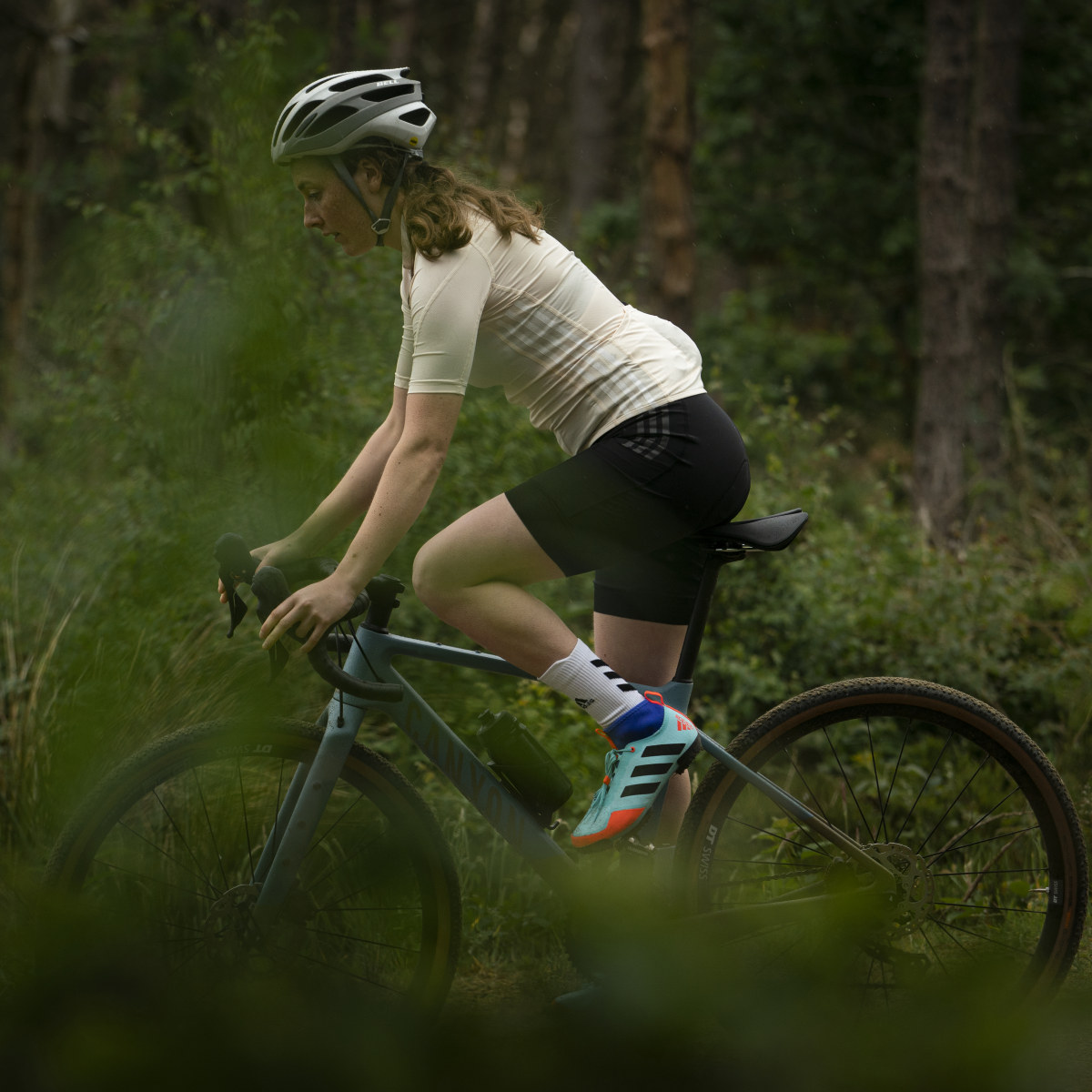 Adidas Short da ciclismo The Padded adiventure Bib. 4