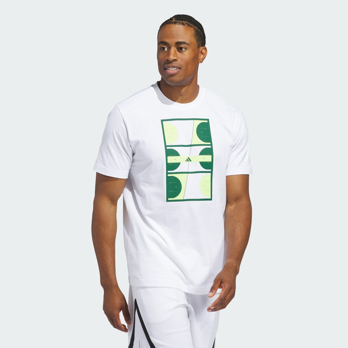 Adidas Global Courts Graphic Tee. 4