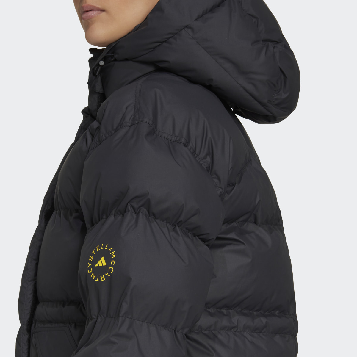 Adidas by Stella McCartney Mid-Length Padded Winter Jacket. 7