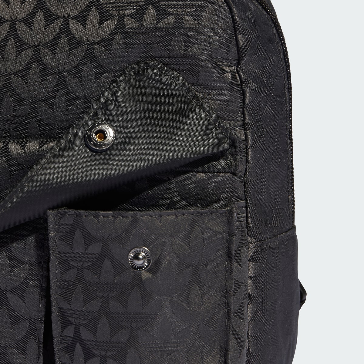 Adidas Trefoil Monogram Jacquard Mini Backpack. 7