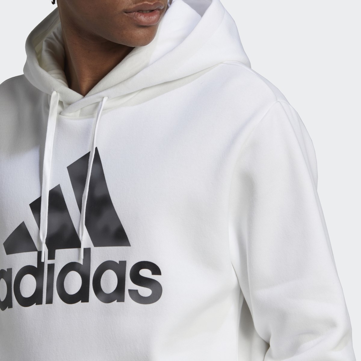 Adidas Essentials Camo Print French Terry Hoodie. 6