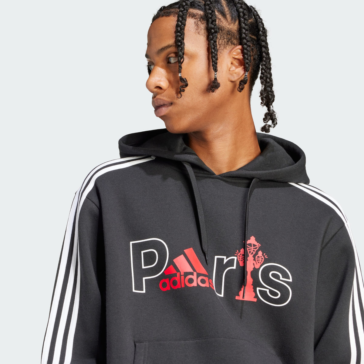 Adidas Sweat-shirt à capuche graphique (Non genré). 6