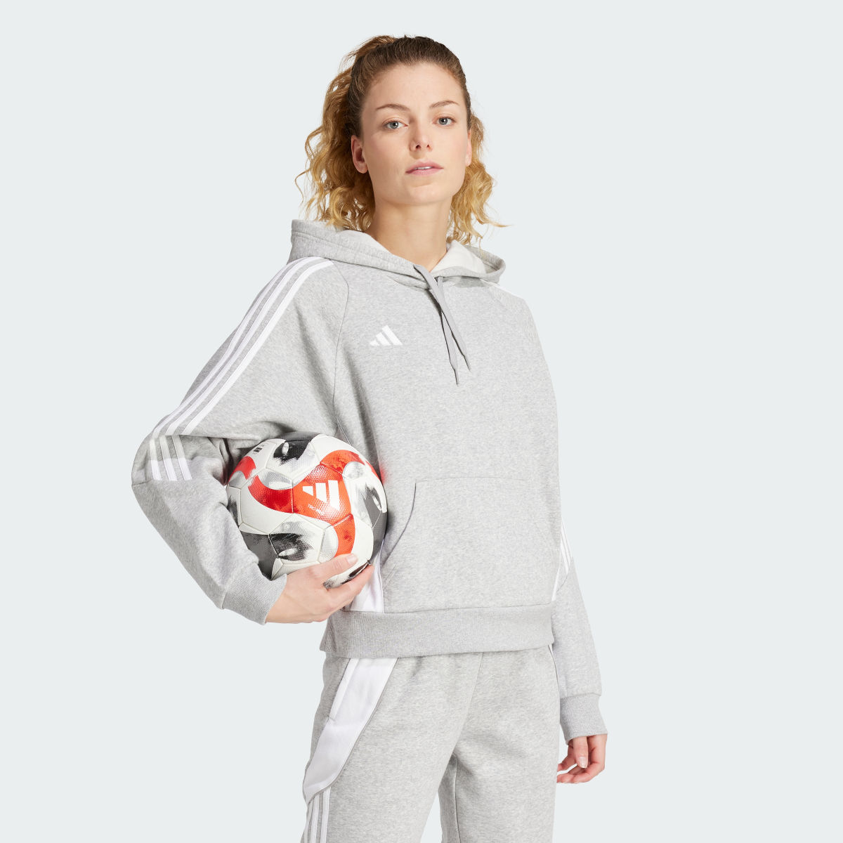 Adidas Felpa con cappuccio Tiro 24 Sweat. 4