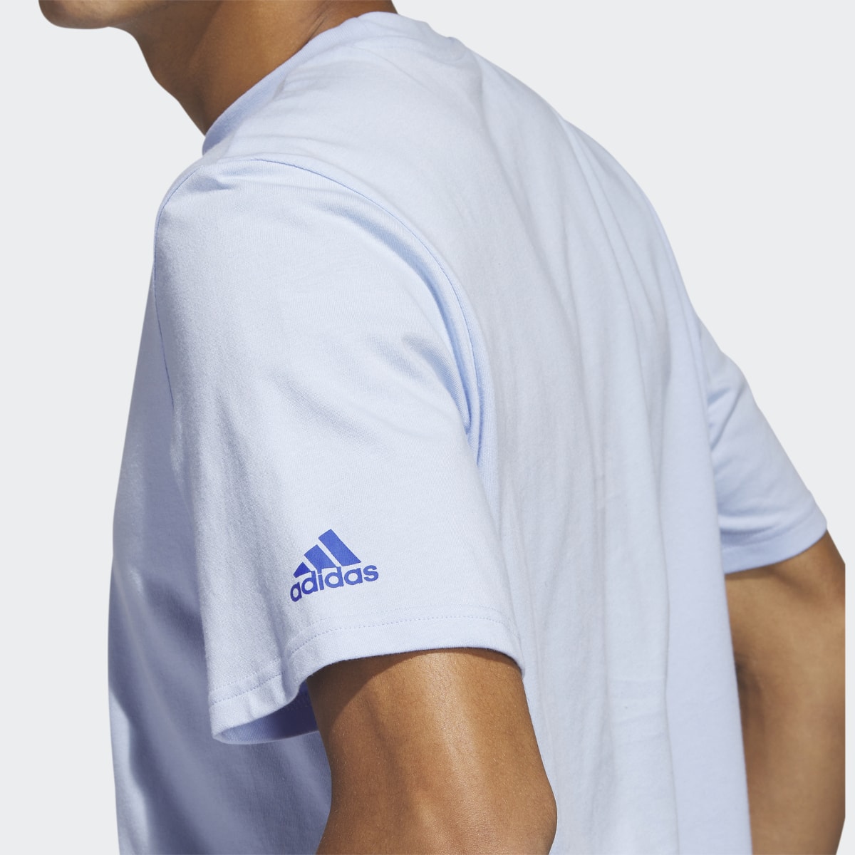 Adidas Linear Beach-Bit Short Sleeve Graphic Tee. 7