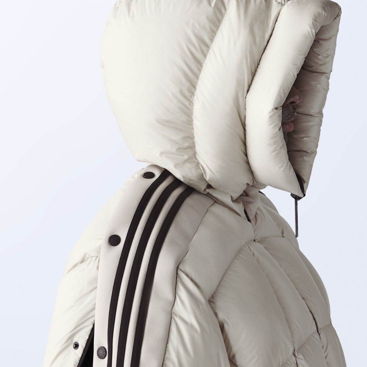 Adidas Giacca imbottita Moncler x adidas Originals Fusine Cropped. 4