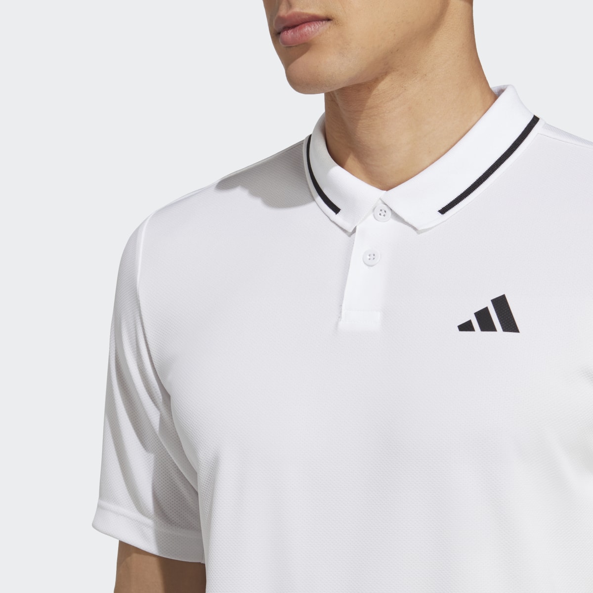 Adidas Club Tennis Piqué Polo Shirt. 6