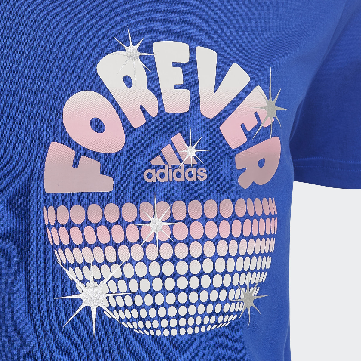 Adidas Glam Graphic T-Shirt. 5