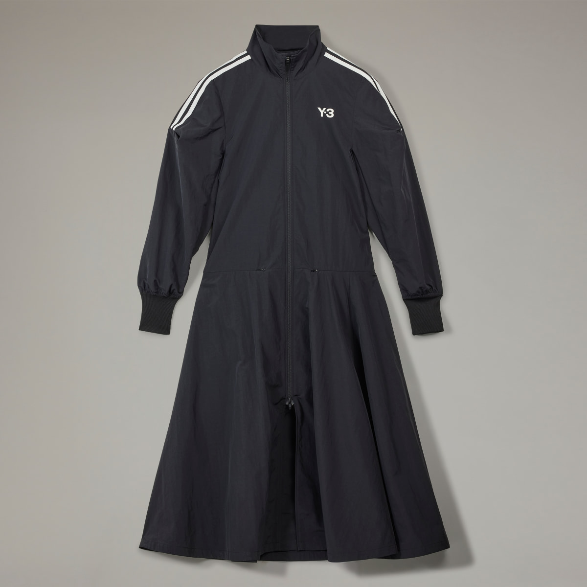 Adidas Vestido Comprido em Nylon Enrugado. 5