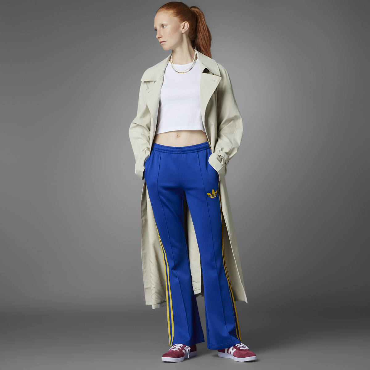 Adidas Adicolor 70s Flared Track Pants. 4