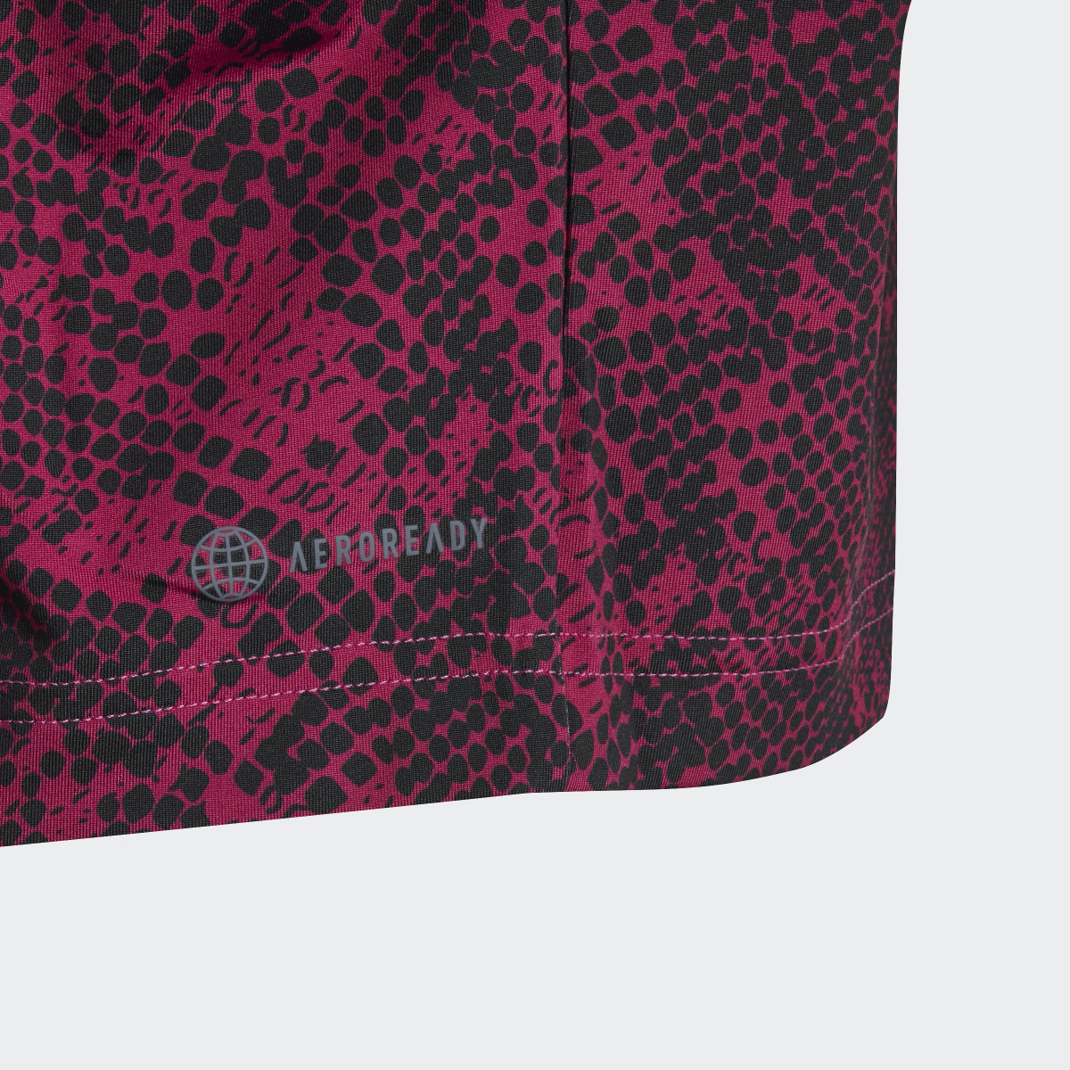 Adidas AEROREADY Animal-Print T-Shirt. 4