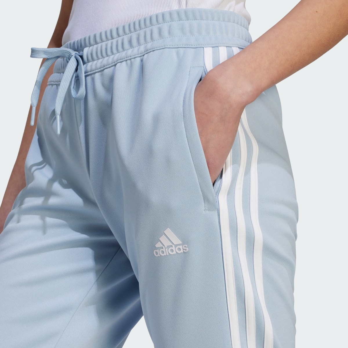 Adidas Pants Ajustados AEROREADY Sereno Cut 3 Franjas Pierna Cónica. 5