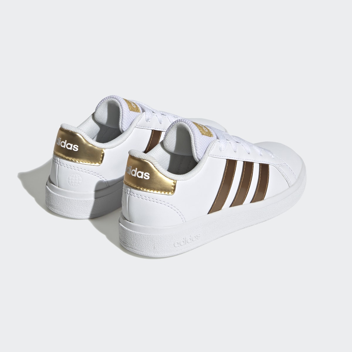 Adidas Grand Court Sustainable Lace Shoes. 6