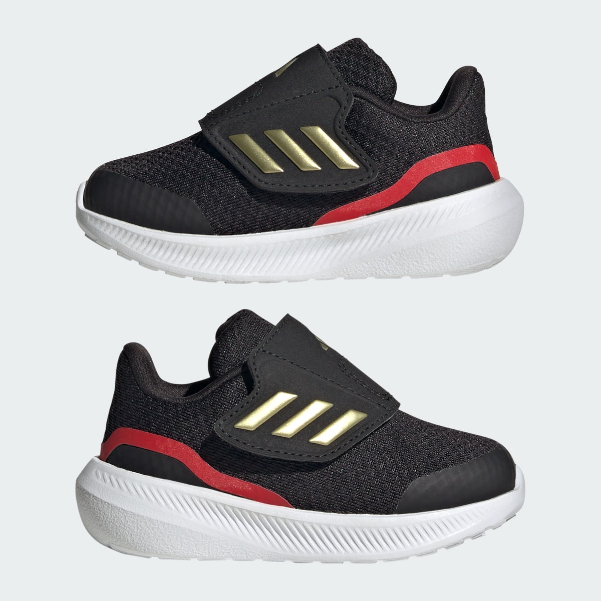 Adidas RunFalcon 3.0 Hook-and-Loop Running Shoes. 8