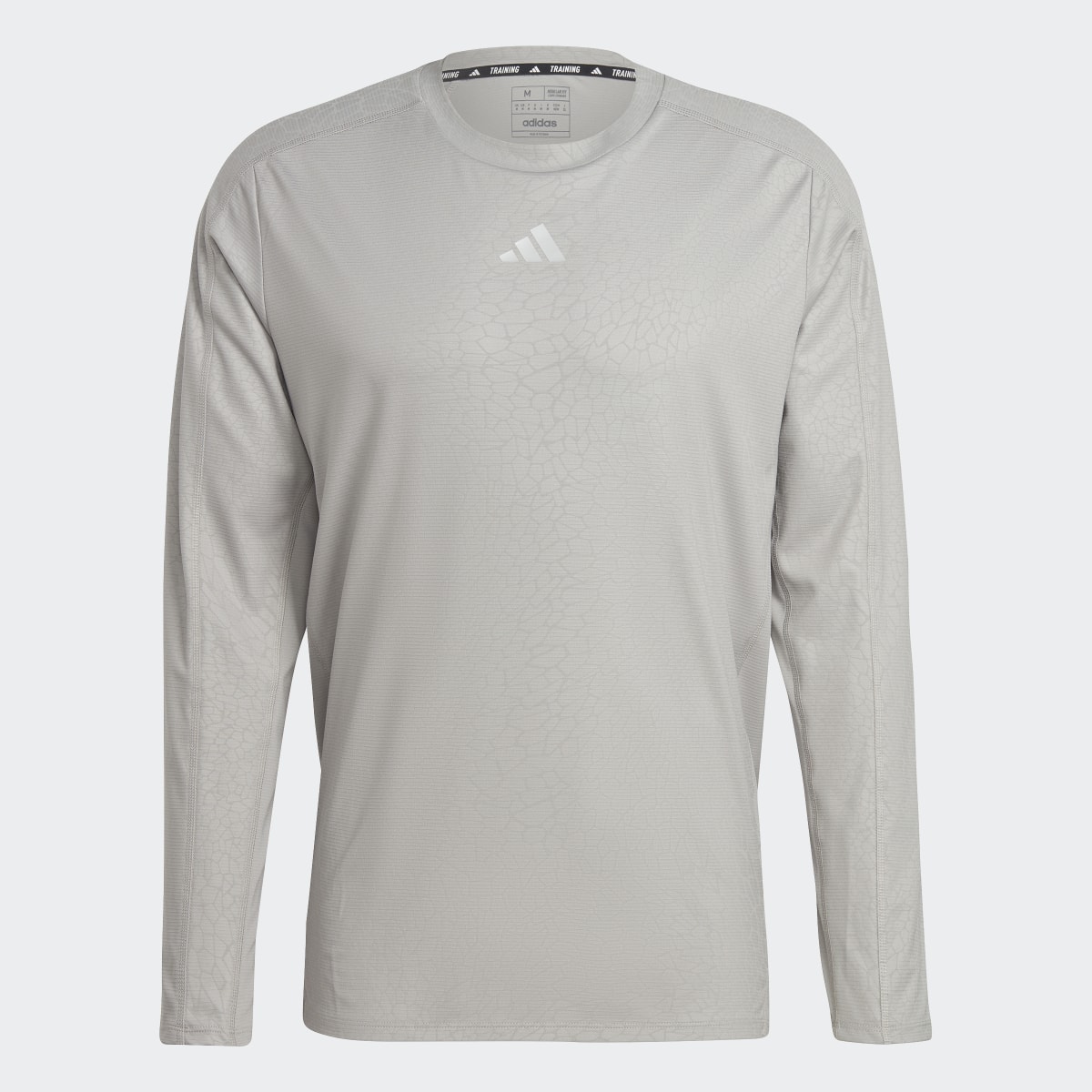 Adidas T-shirt d'entraînement à manches longues et imprimé en PU. 6