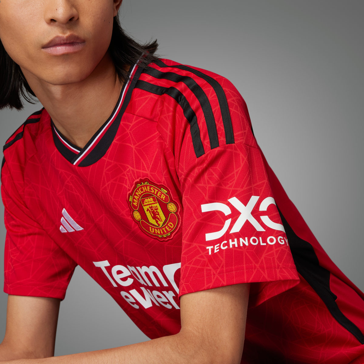 Adidas Maglia Home 23/24 Manchester United FC. 8