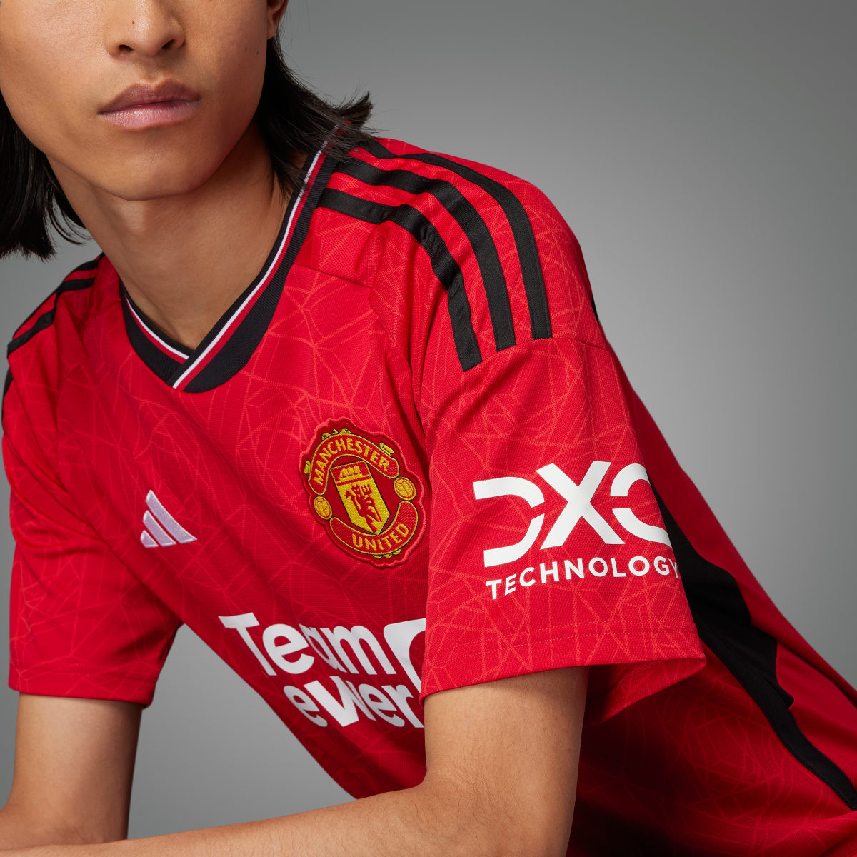 Adidas Maillot Domicile Manchester United 23/24. 8