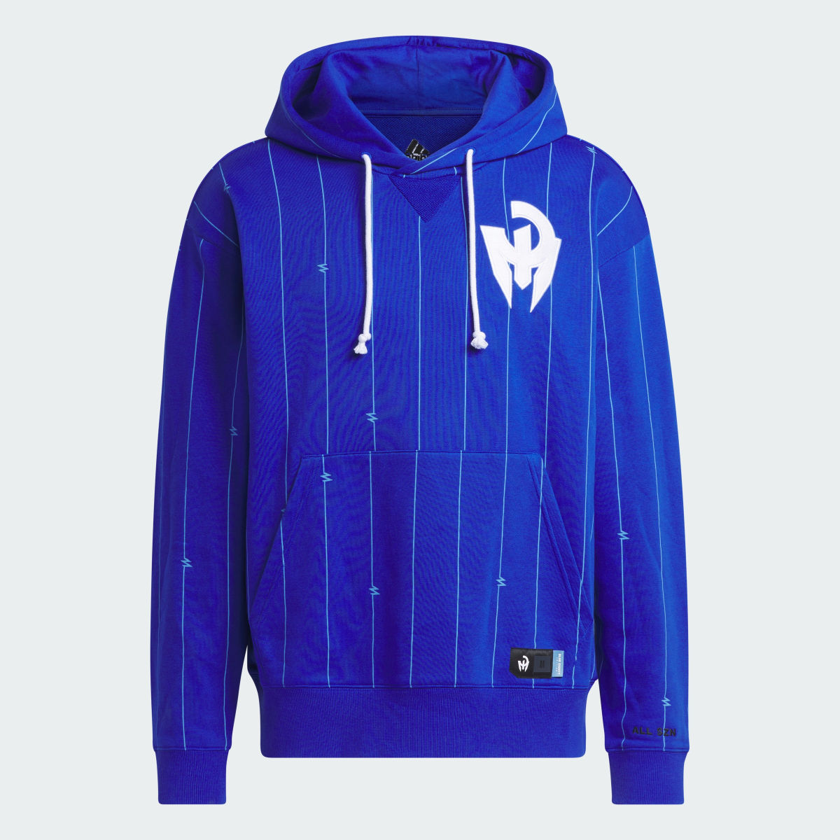 Adidas Mahomes Blue 80 Hooded Pullover. 5