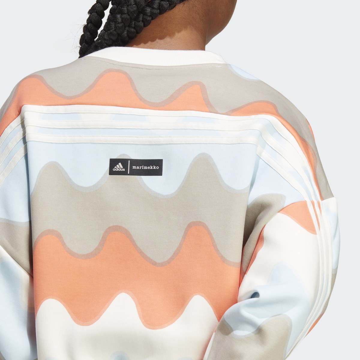 Adidas x Marimekko Future Icons 3-Streifen Sweatshirt. 7