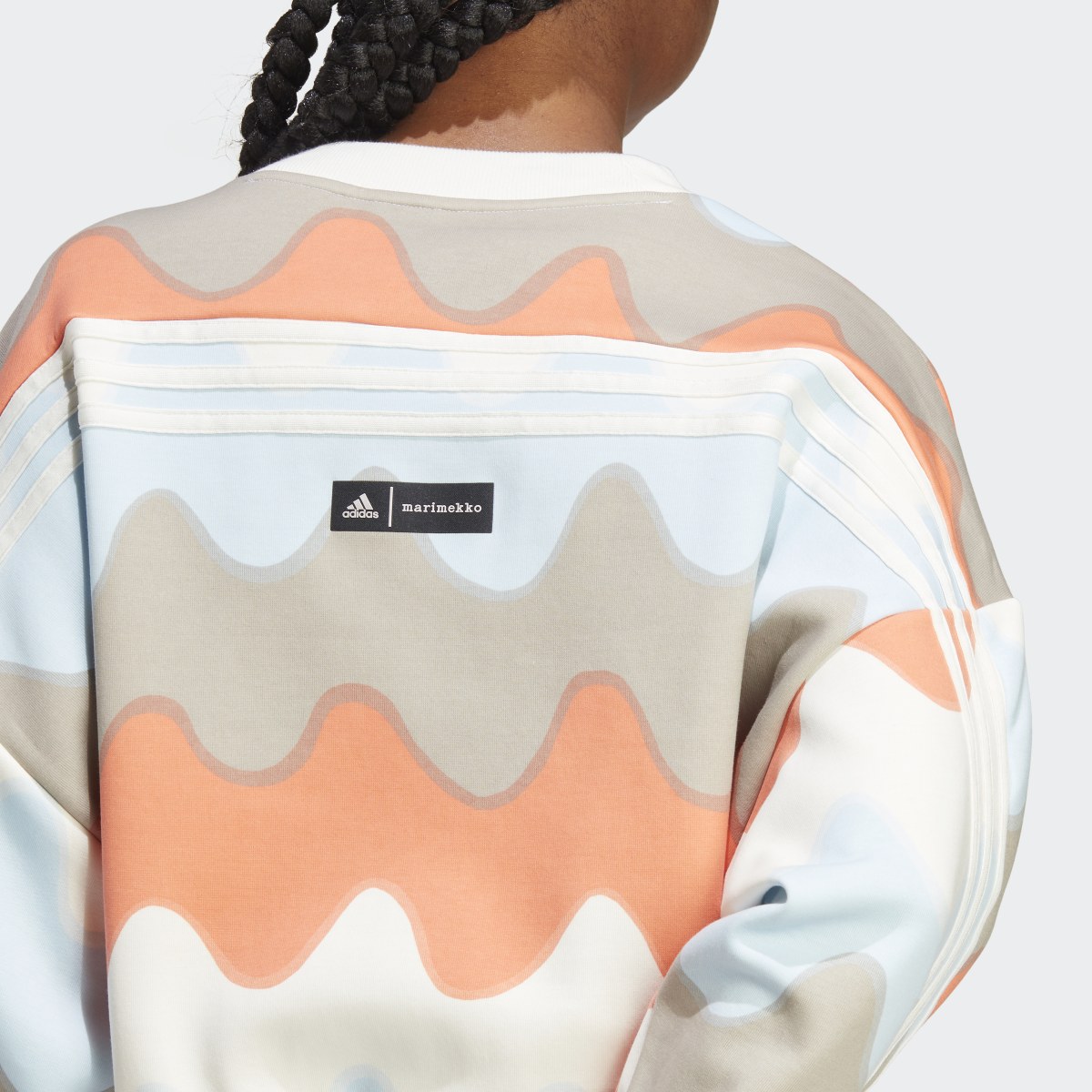 Adidas x Marimekko Future Icons 3-Stripes Sweatshirt. 7