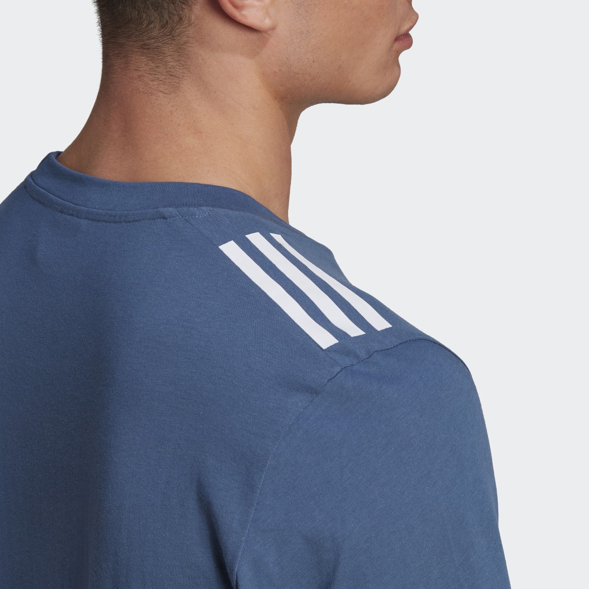 Adidas 3-Streifen Cotton T-Shirt. 7