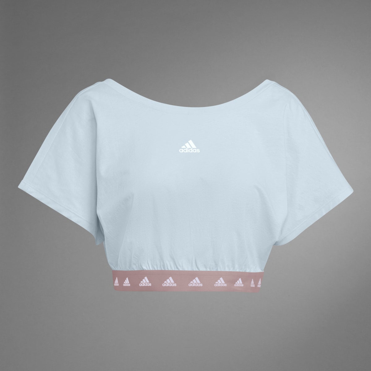 Adidas Hyperglam Cropped Cotton Tee. 11