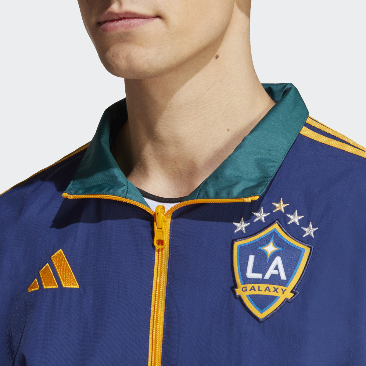 Adidas LA Galaxy Anthem Jacket. 8