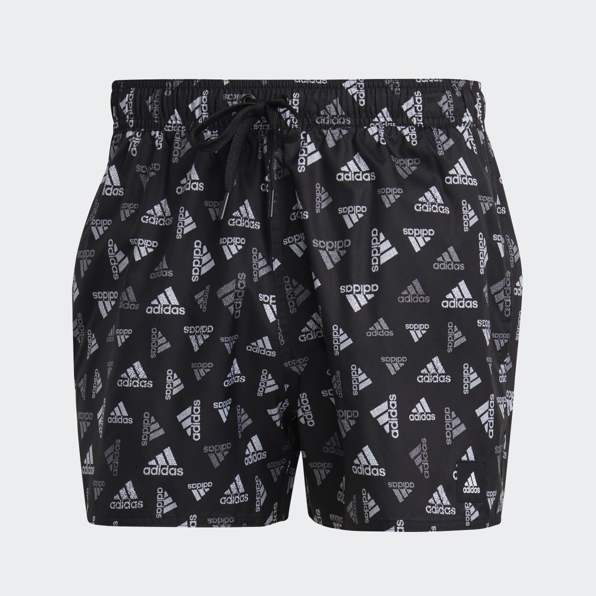 Adidas Logo Print CLX Swim Shorts Very Short Length. 4