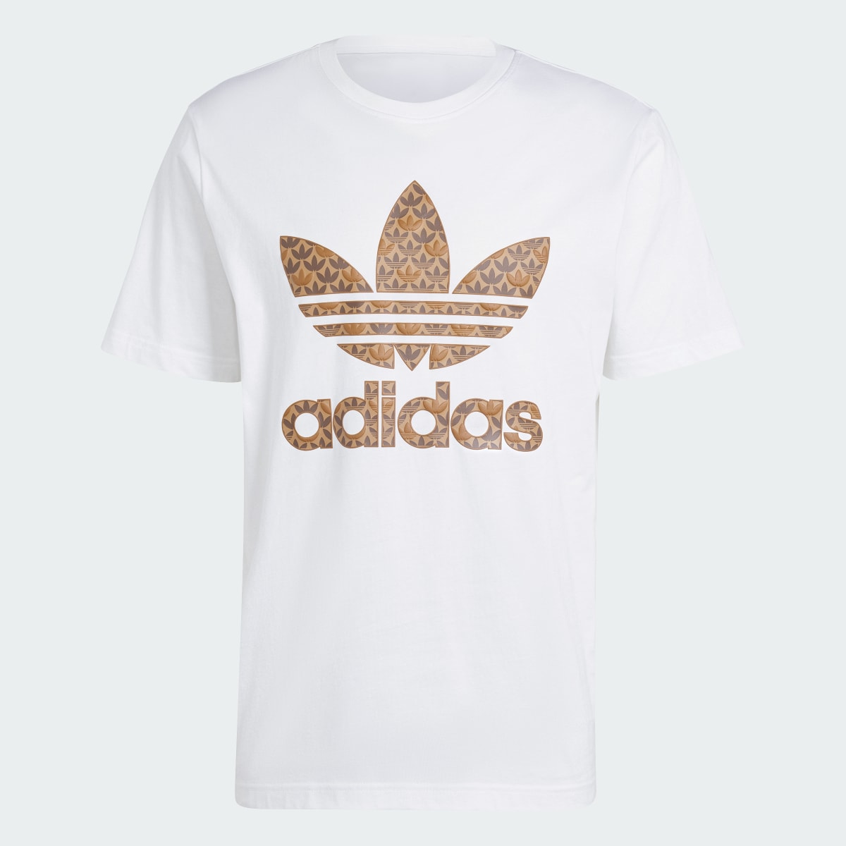 Adidas Classic Monogram Graphic T-Shirt. 5