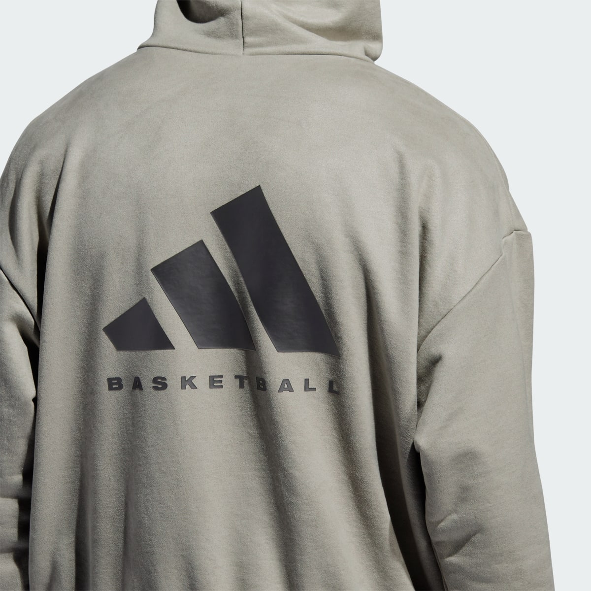 Adidas Basketball Sueded Kapüşonlu Üst. 7