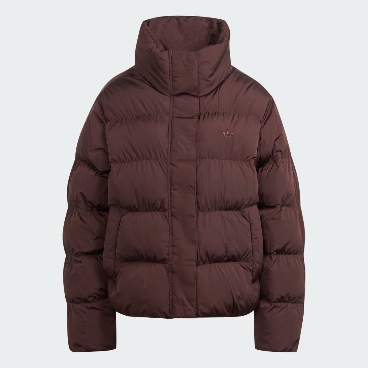 Adidas Short Vegan Puffer Jacket. 5