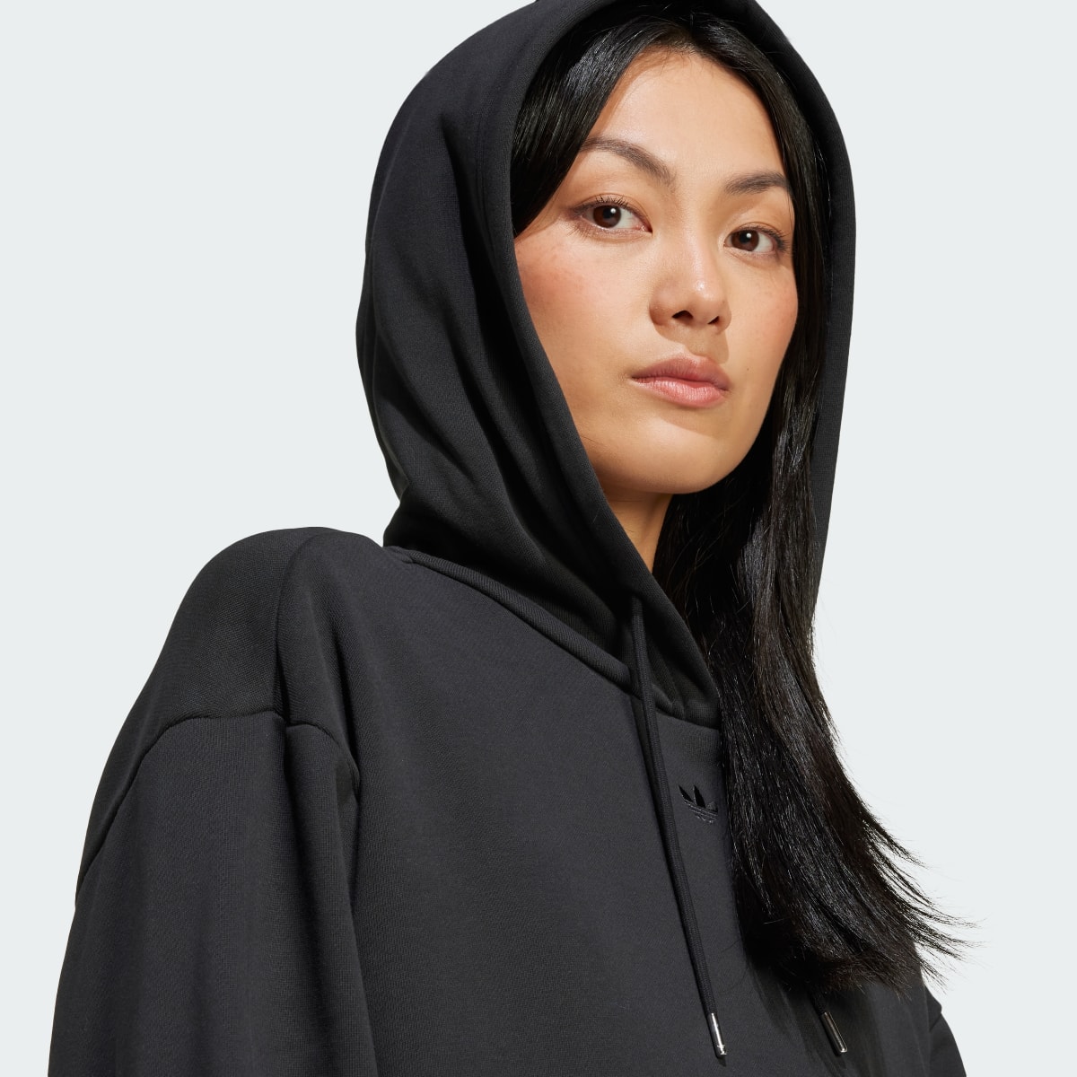 Adidas Embellished Oversized Kapüşonlu Üst. 6