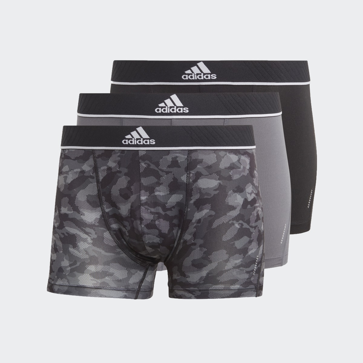 Adidas Active Micro Flex Eco Trunk Underwear 3 Pack. 6