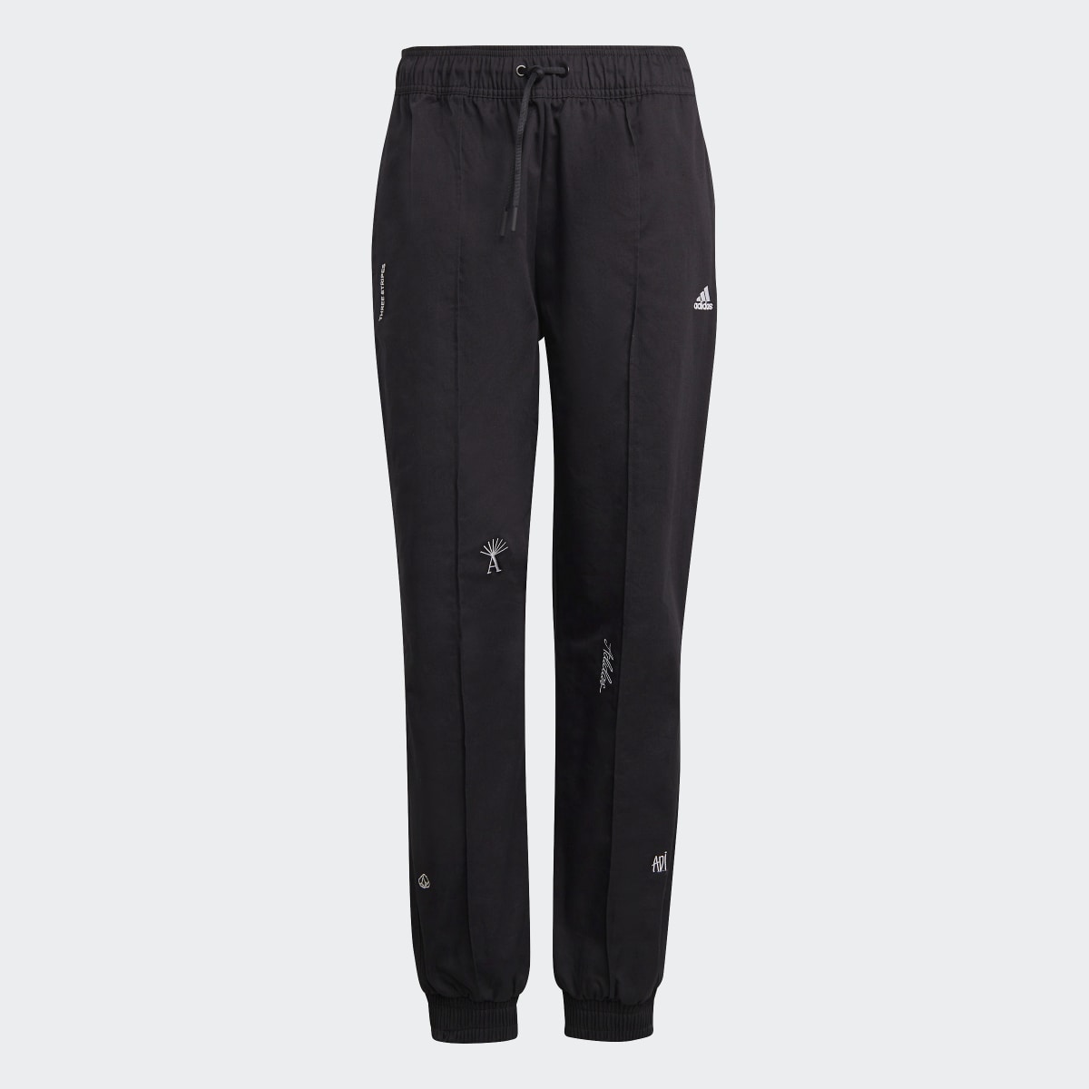 Adidas Loose Trousers with Healing Crystals-Inspired Graphics. 5