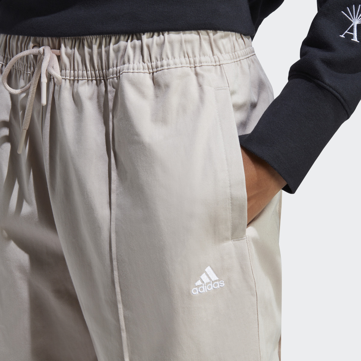 Adidas Loose Trousers with Healing Crystals-Inspired Graphics. 7