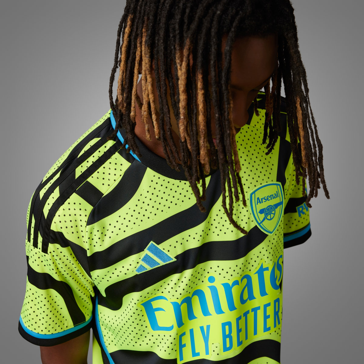 Adidas Camisola Alternativa 23/24 do Arsenal. 5