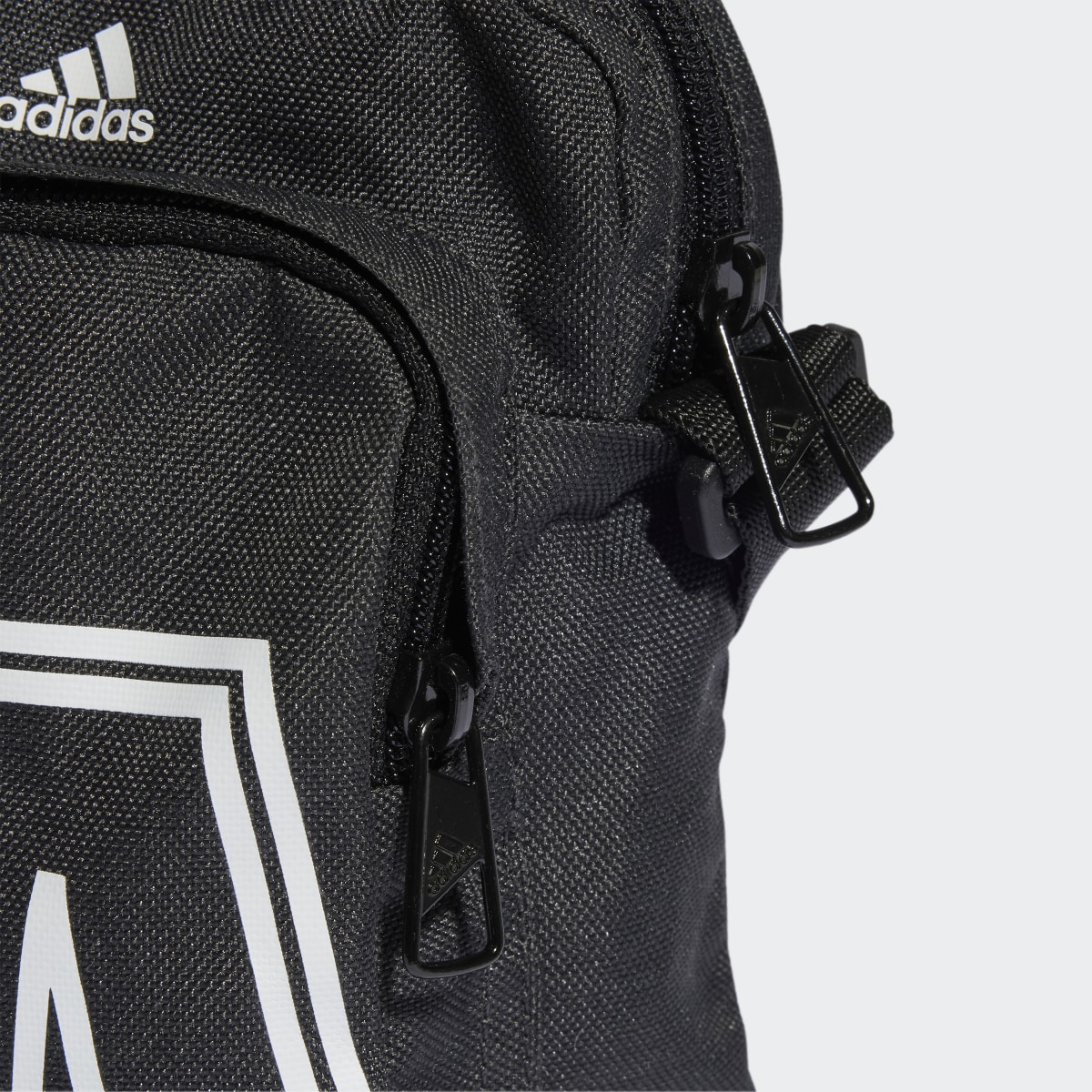 Adidas Classic Brand Love Initial Print Organizer Bag. 6