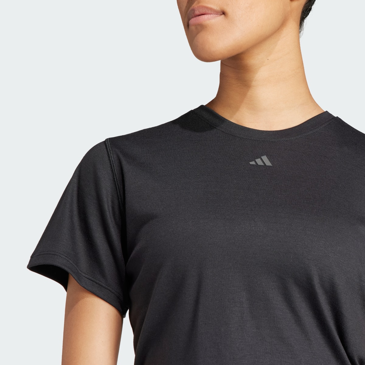 Adidas Yoga Studio Wrapped T-Shirt. 7