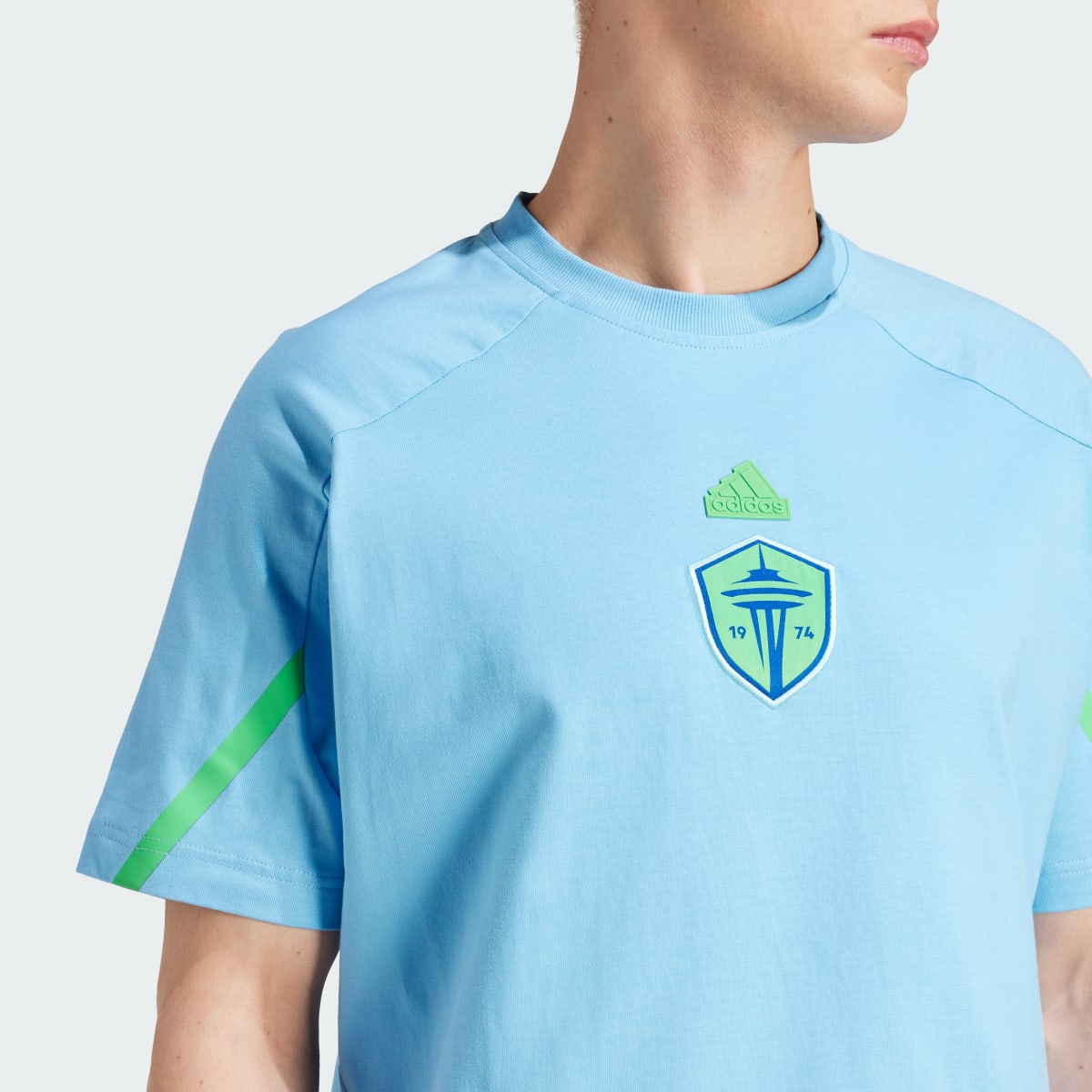 Adidas Seattle Sounders FC Designed for Gameday Travel Tee. 6