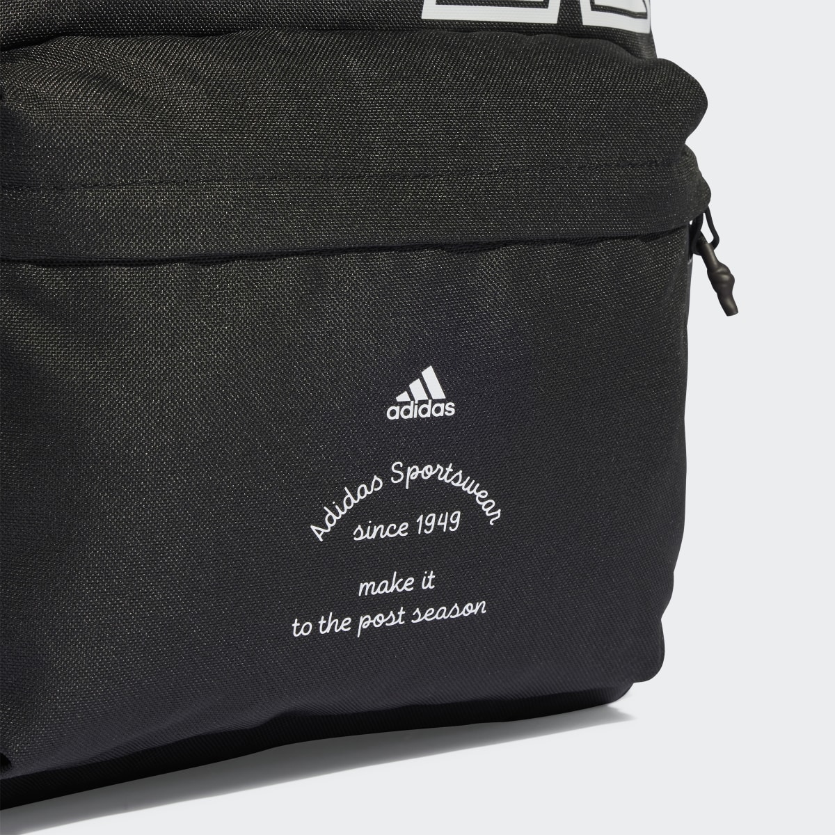 Adidas Classic Brand Love Initial Print Backpack. 7