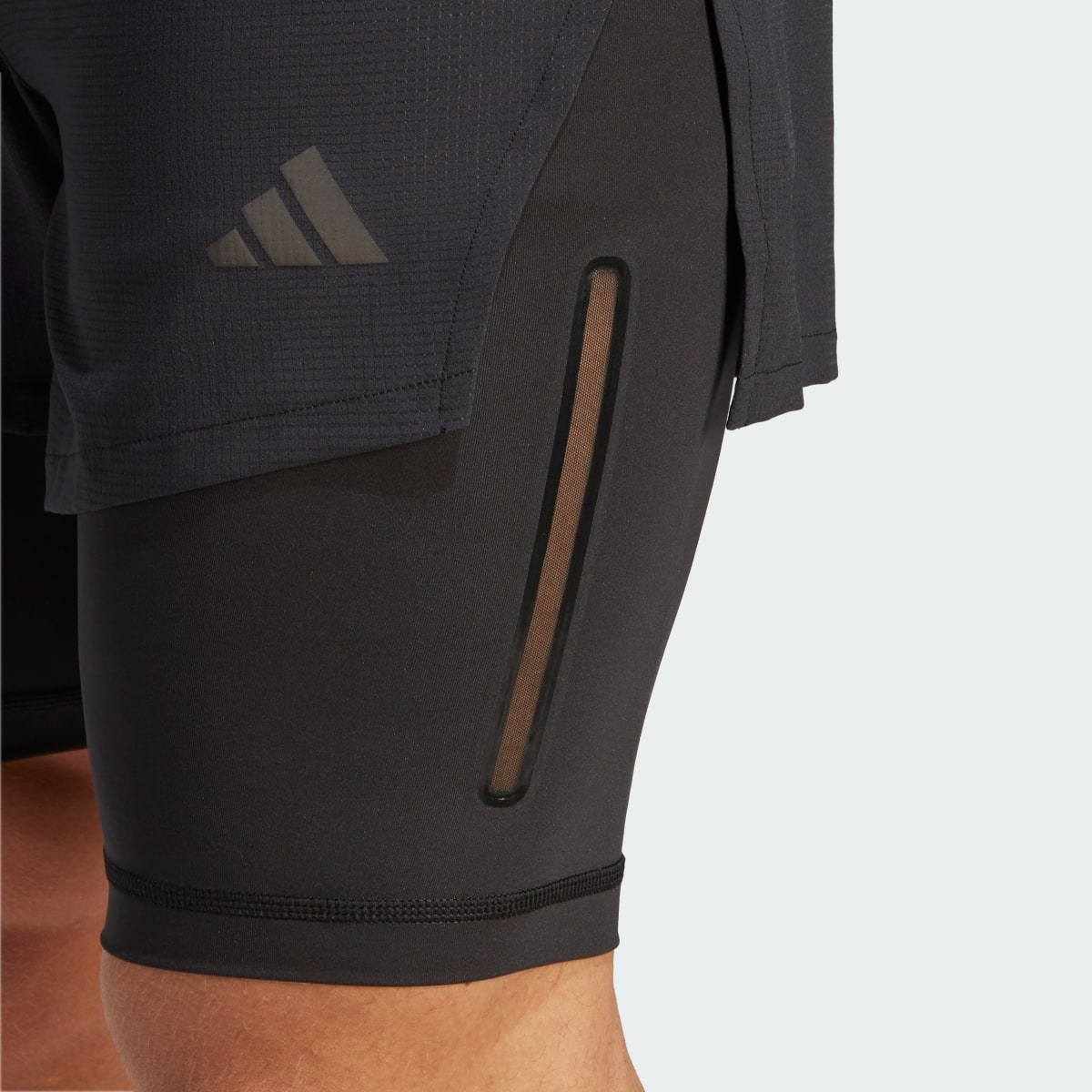 Adidas Pantalón corto HEAT.RDY HIIT Elevated Training 2-in-1. 5