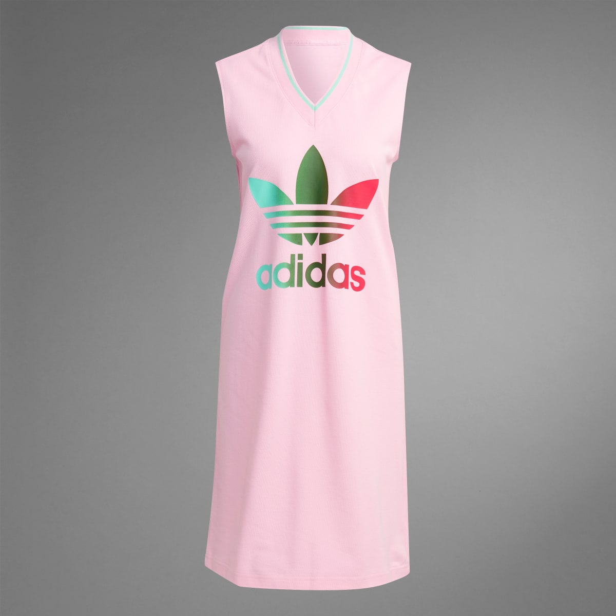 ☆Adidas☆Originals Adicolor 70s V-Neck Dress White adidas Adicolor 70s V-Neck Dress - ShopStyle
