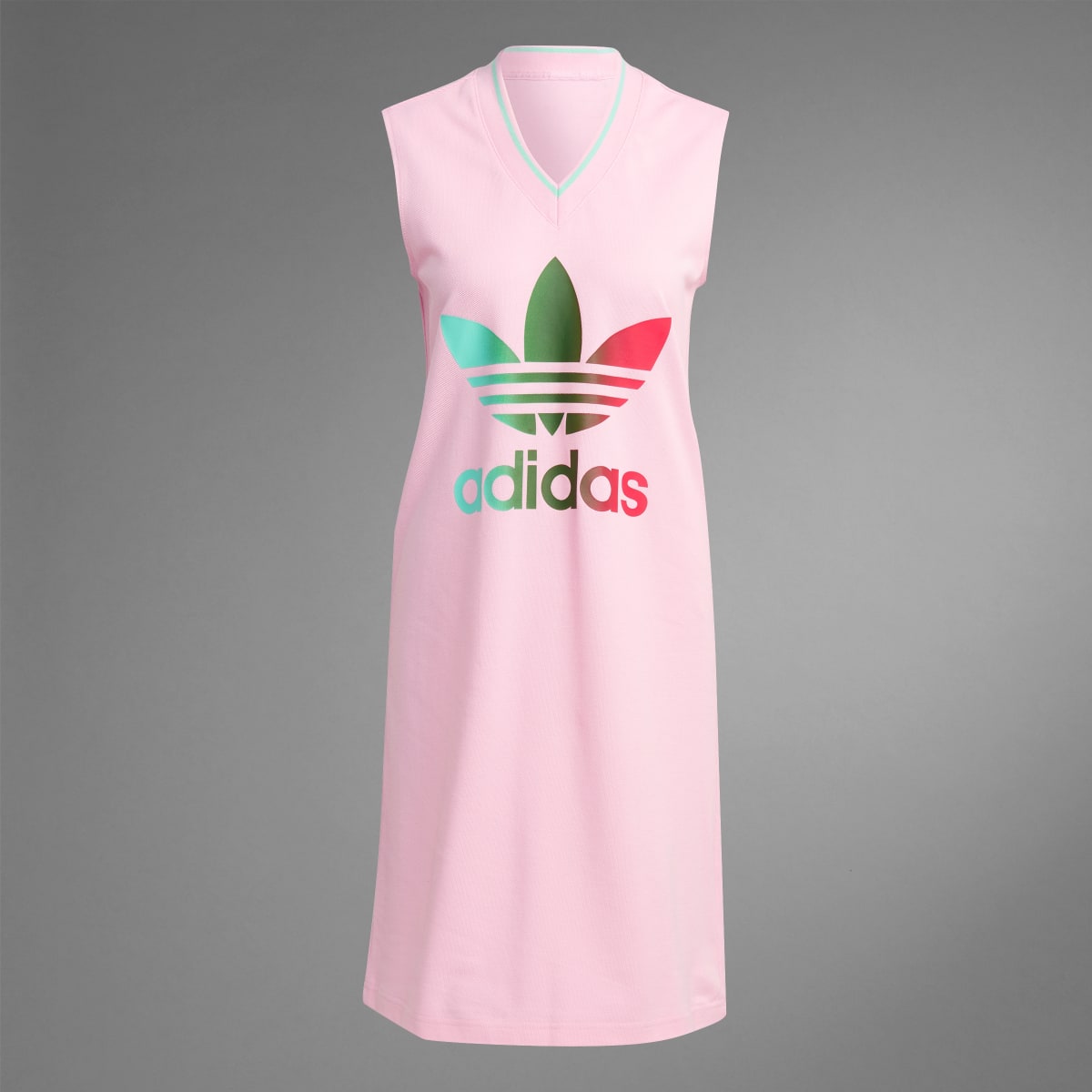 Adidas Adicolor 70s V-Neck Dress. 10