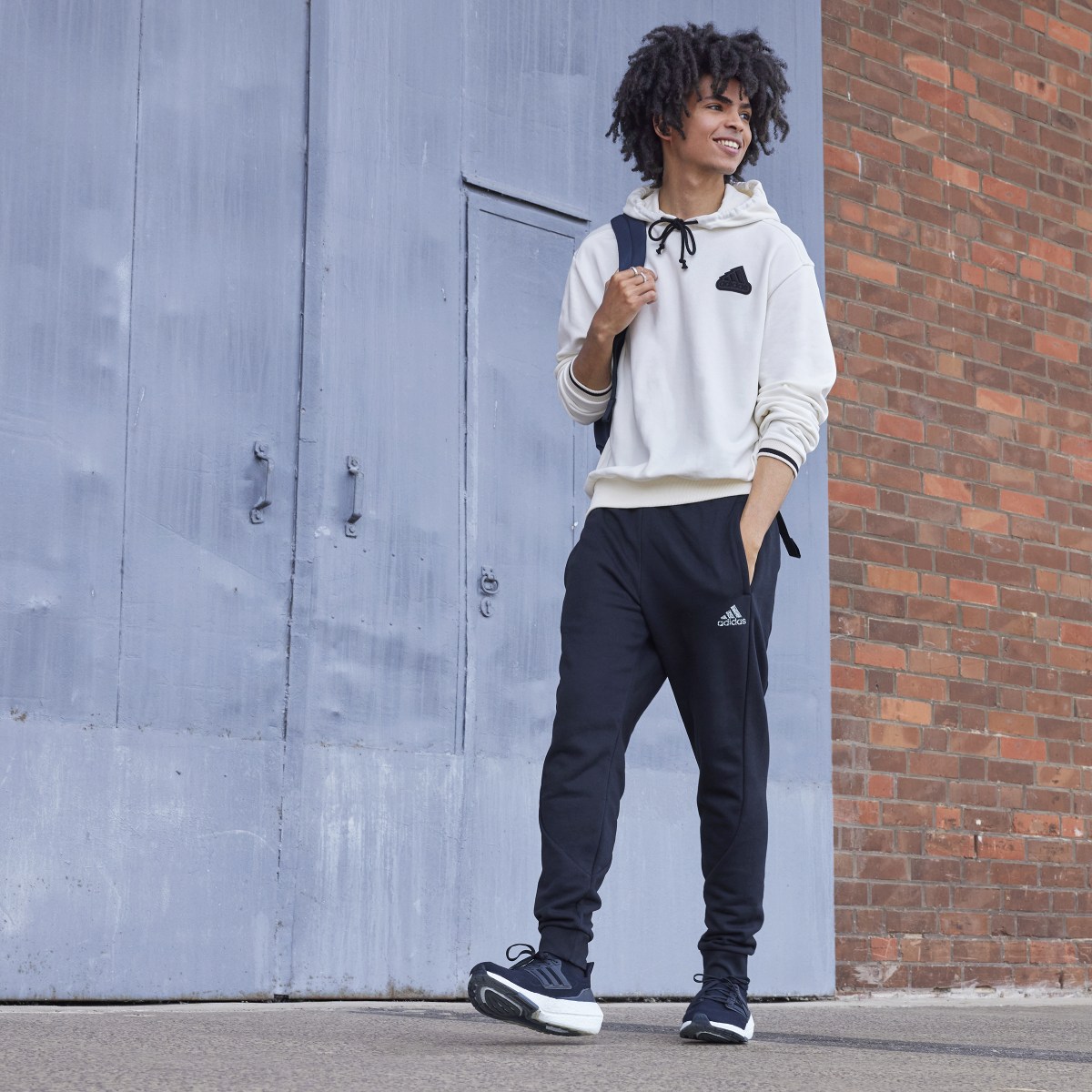 Adidas French Terry Hoodie (Gender Neutral). 8