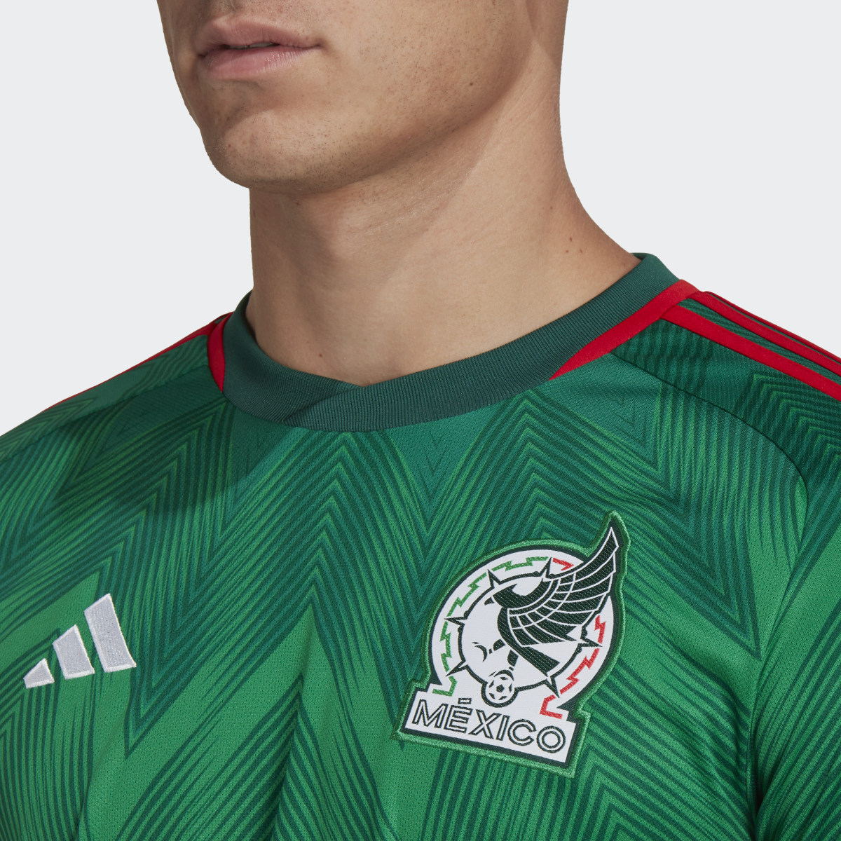 Adidas Mexico 22 Home Jersey. 7