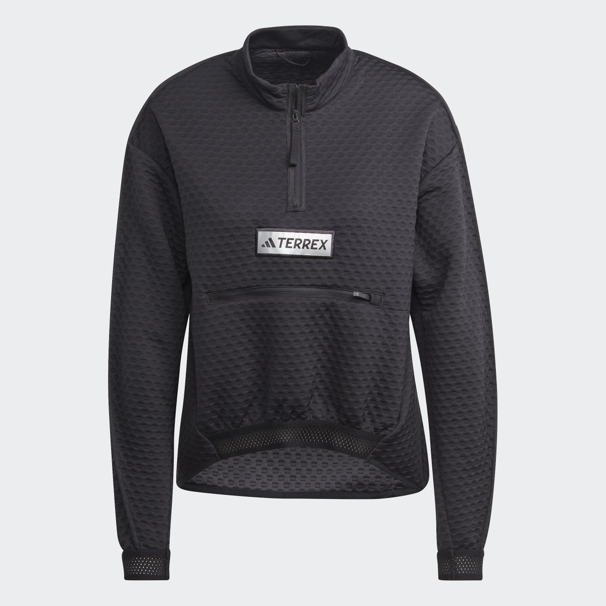 Adidas Giacca Terrex Utilitas Half-Zip Fleece. 5