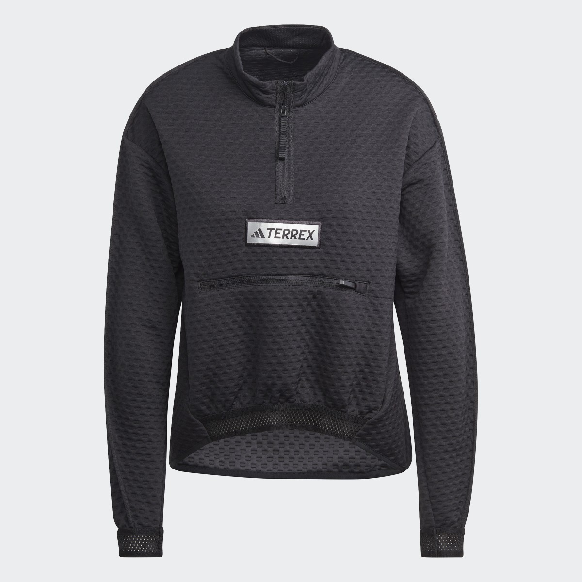 Adidas Terrex Utilitas Half-Zip Fleece Jacket. 5